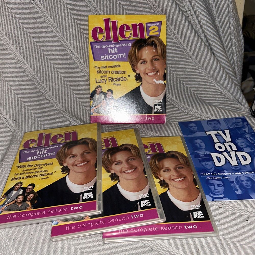 Ellen - The Complete Season 2 (DVD, 2005, 3-Disc Set)